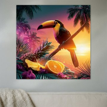 Tropical Bird by Gelissen Artworks