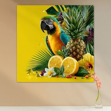 Oiseau tropical sur Gelissen Artworks