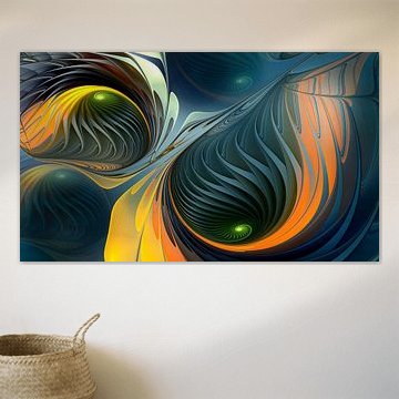 Une galaxie en mouvement