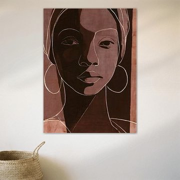 Schlichte Eleganz im Porträt von Wall Wonder