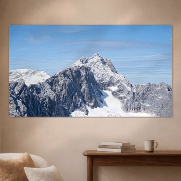 Les magnifiques montagnes allemandes de la région de la Zugspitze - l'Alpspitze