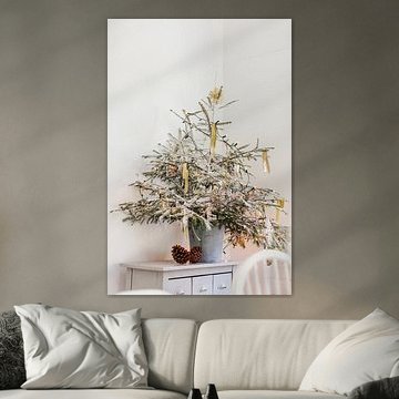 Winterlicht in het kersthuisje van Nienke van Denderen