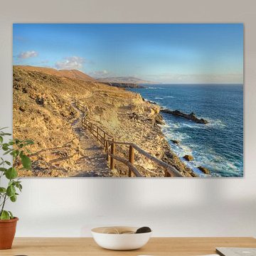 Kustroute in Ajuy op Fuerteventura