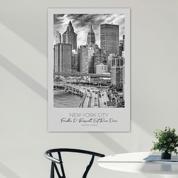 Im Fokus: NEW YORK CITY FDR-Drive von Melanie Viola
