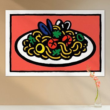 Pasta Party by OMG Art