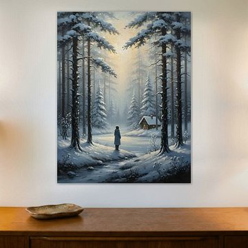 Les pins silencieux de la Forêt Blanche sur Regan Frederick