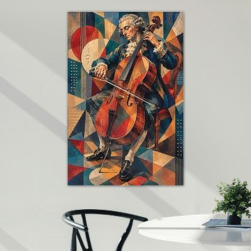 Luigi Boccherini componist schilderij. van Johannes