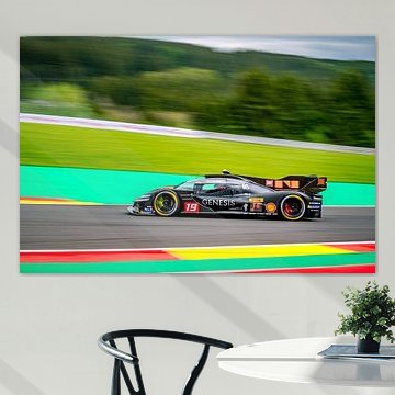 L'hypercar Genesis GMR-001 à Spa-Francorchamps