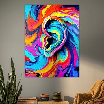 The ear of colours, the voice of light by AidasignArt