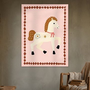 Pony Art – Whimsical Horse Nursery