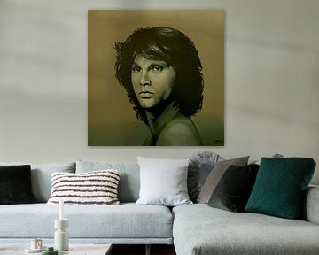 Jim Morrison schilderij van Paul Meijering