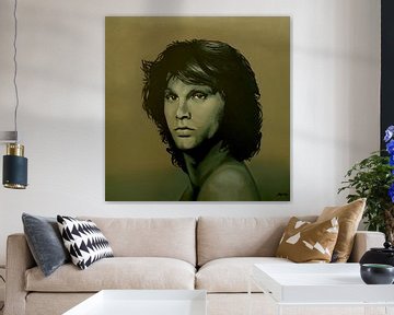 Jim Morrison Painting by Paul Meijering