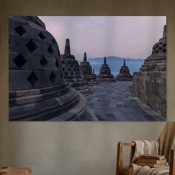Borobudur Sunrise II by Insolitus Fotografie