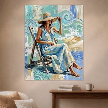 Afternoon Light on the Summer Shore