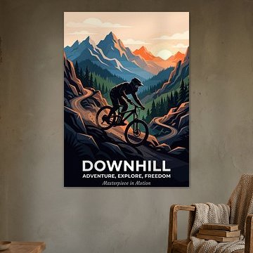 Downhill Descent by cotto art