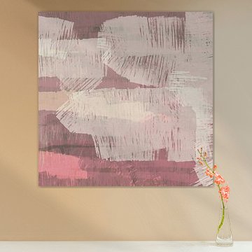 Paysage abstrait moderne « Horizon » n° 007 sur Dina Dankers
