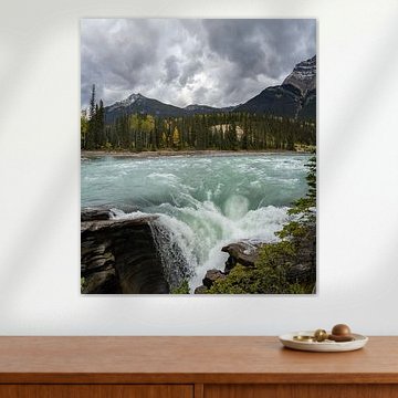 Sunwapta Falls: Thrilling Power by Ton de Koning
