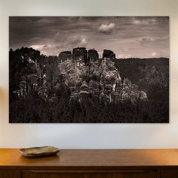 The Bastei rock formation