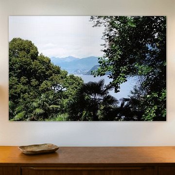 Lago Maggiore, Italien, Langensee, Ausblick, Berge von Janina S.