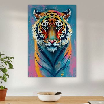 Le tigre d'> Türkis >, menacé d'extinction