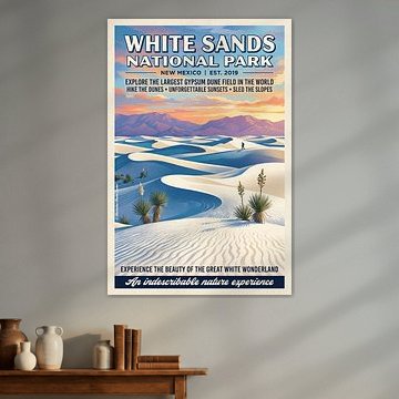 Bezoek het White Sands National Park