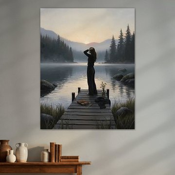 Der Rhythmus des Wassers und stille Gedanken von Regan Frederick