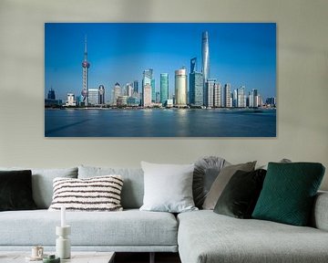 Shanghai in Blue by Inge van den Brande