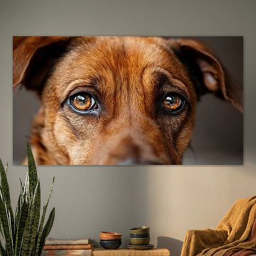 Treuer Hundeblick von Jonas Weinitschke