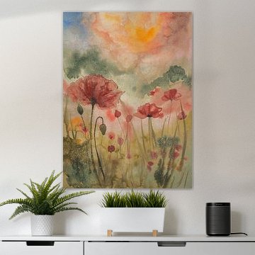 Aquarell Nr. 329 von Tania Perneel