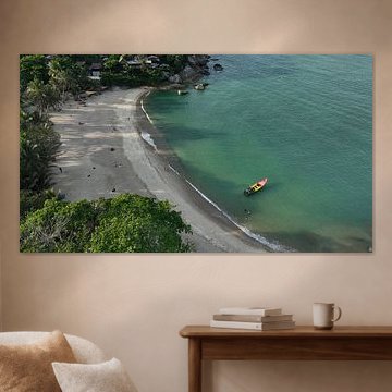 Verstecktes tropisches Paradies: Drohnenfoto von Surreal Media