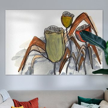 Zurückhaltende Blumenmotive von Lori Ann Folz