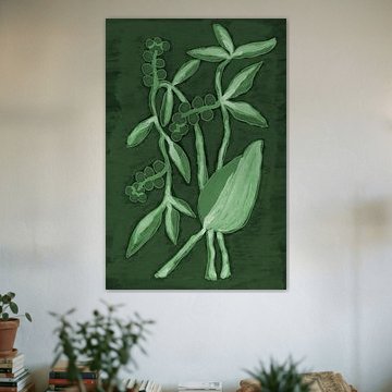 Botanische tinten groen van Lori Ann Folz