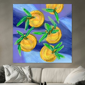 Fresh Citrus Oranges by Lori Ann Folz