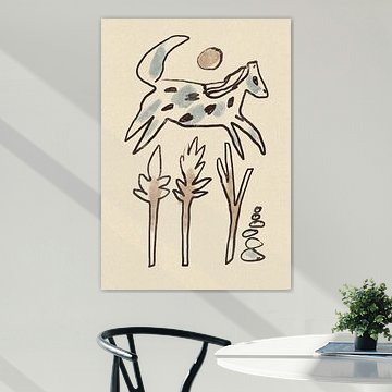 Springendes Wüstenpferd von Raipa Studio