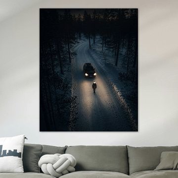 Avondrit door het Besneeuwde Lapland in een Volvo XC60