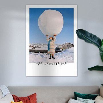 Pippi - Snöboll by Thomas burnet