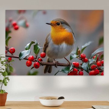 Robin (Erithacus rubecula) by Christian Müringer