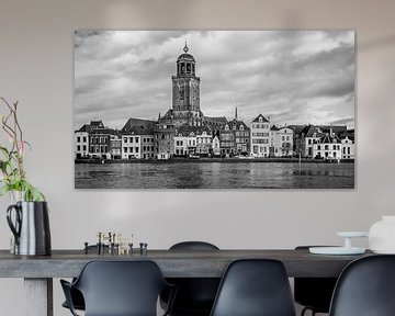 Stadtbild Deventer (2a, panorama ausschnitt) von Rob van der Pijll