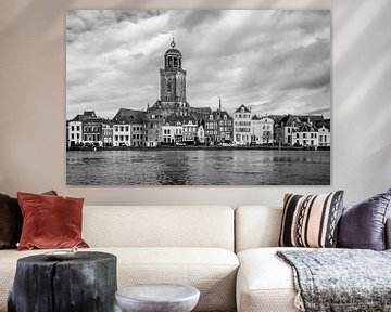 Stadsgezicht Deventer (2b) van Rob van der Pijll