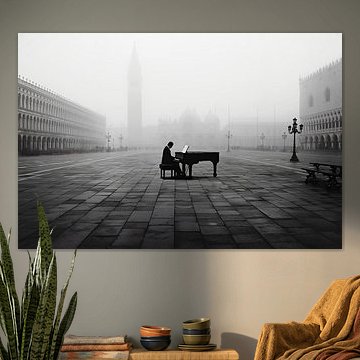 San Marco verhallt im Nebel
