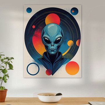 Alien: abstract-geometrisch