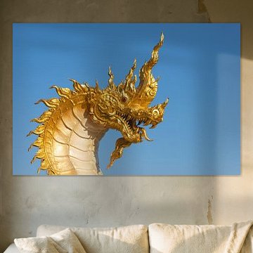 Golden Power in the Mountain Light