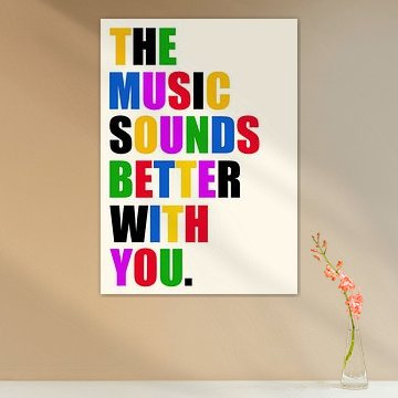 Mit dir klingt die Musik besser – Regenbogen von Art Kingdom