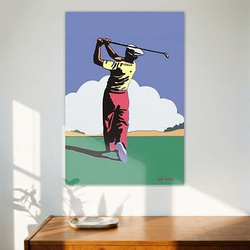 Der Golfer von Ron Roem