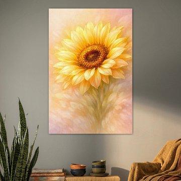 Sonnenblume – Strahlendes Goldherz von Sabine Wagner