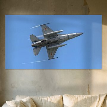 Romanian Air Force General Dynamics F-16AM Fighting Falcon.