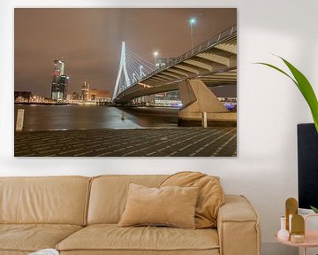 Erasmusbrug van Ad Van Koppen Fotografie