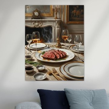 Japanische Wagyu-Steakplatte von Regan Frederick