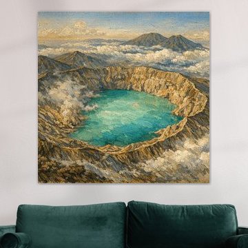 Der Kratersee Kawah Ijen – das smaragdgrüne Juwel von Ost-Java
