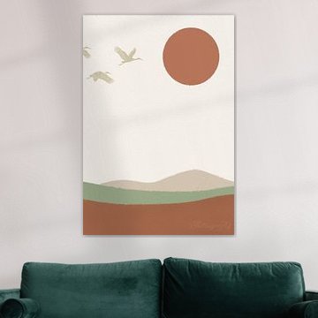 Japandi – Japandi-style triptych (3 of 3)